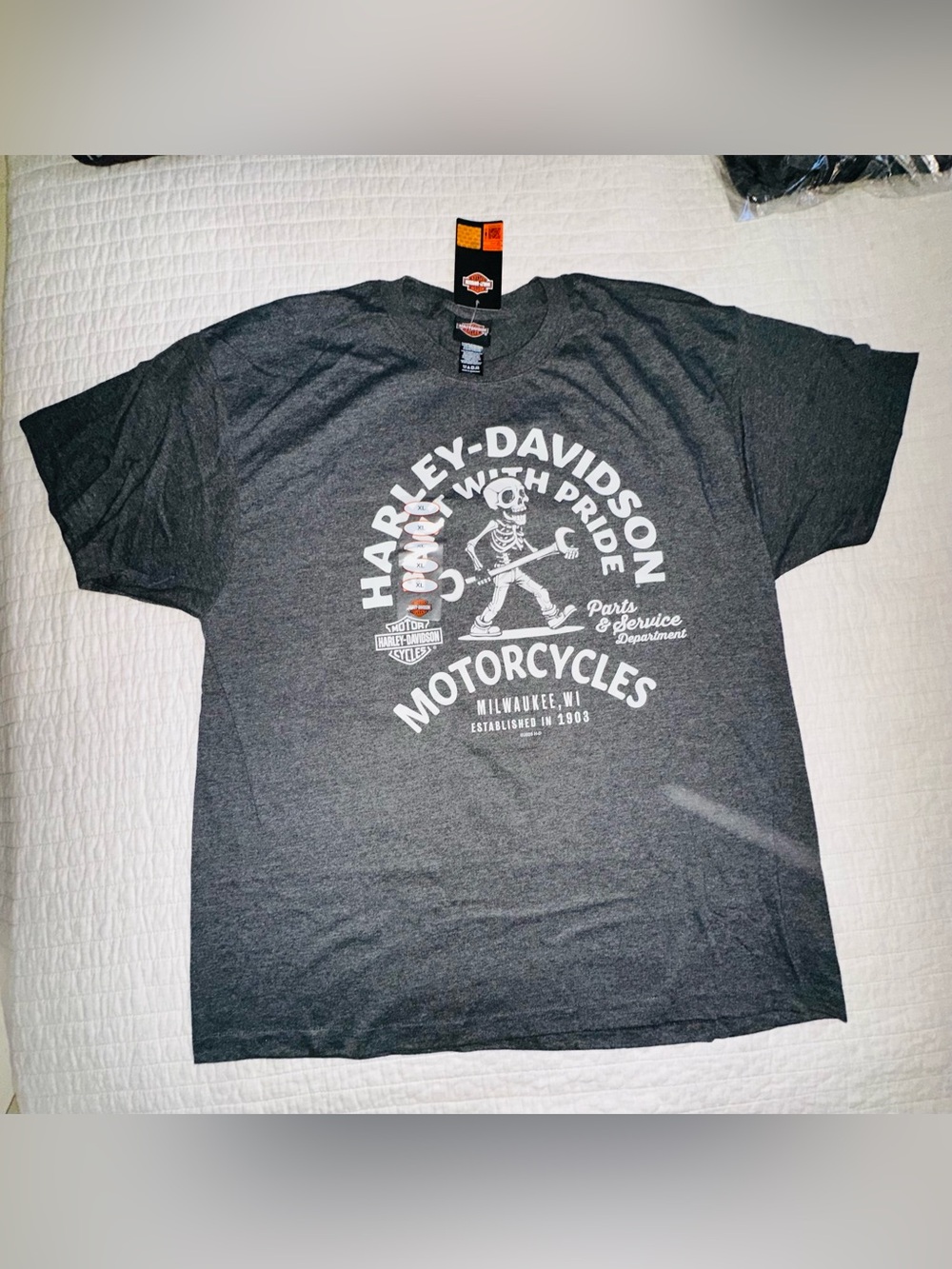 NWT Harley-Davidson Men’s Size XL Short Sleeve Tee